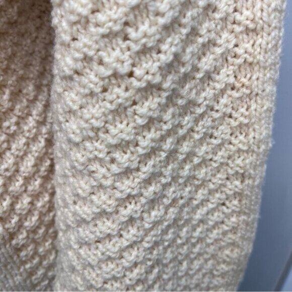 Vintage Handknit Mock Neck Cottagecore Sweater - Picture 8 of 8